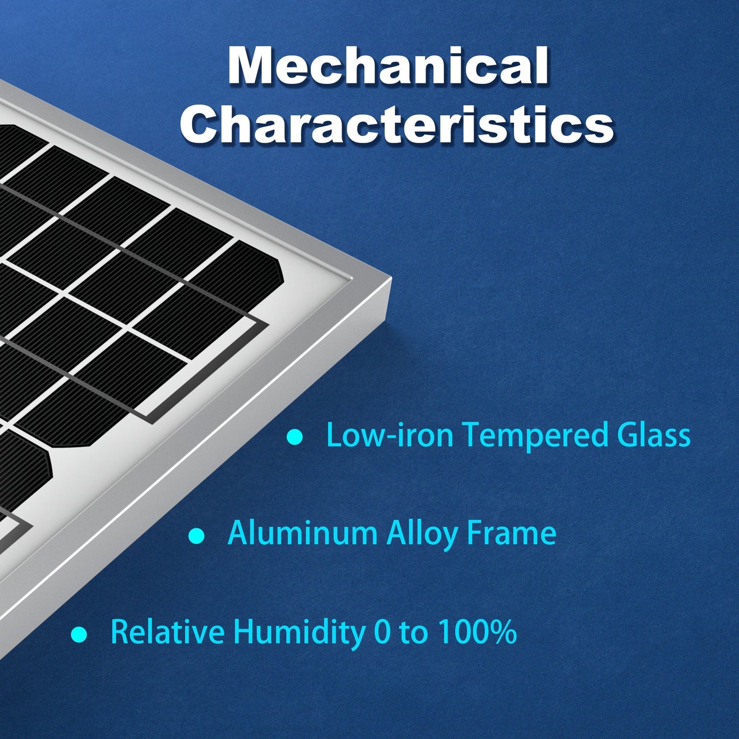 10 Watt 12 Volt Monocrystalline Solar Panel - AutorDeIdeas