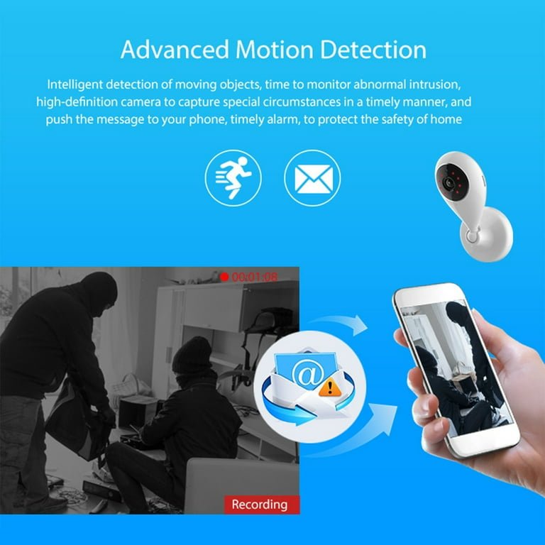 1080P HD WiFi Security Camera – Wireless Mini Indoor Cam - AutorDeIdeas Tech