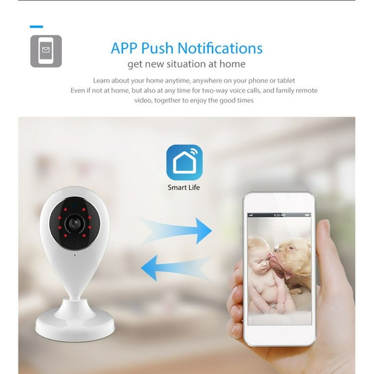 1080P HD WiFi Security Camera – Wireless Mini Indoor Cam - AutorDeIdeas Tech