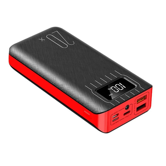 20000mAh External Battery Power Bank Dual USB With LED Flashlight - AutorDeIdeas