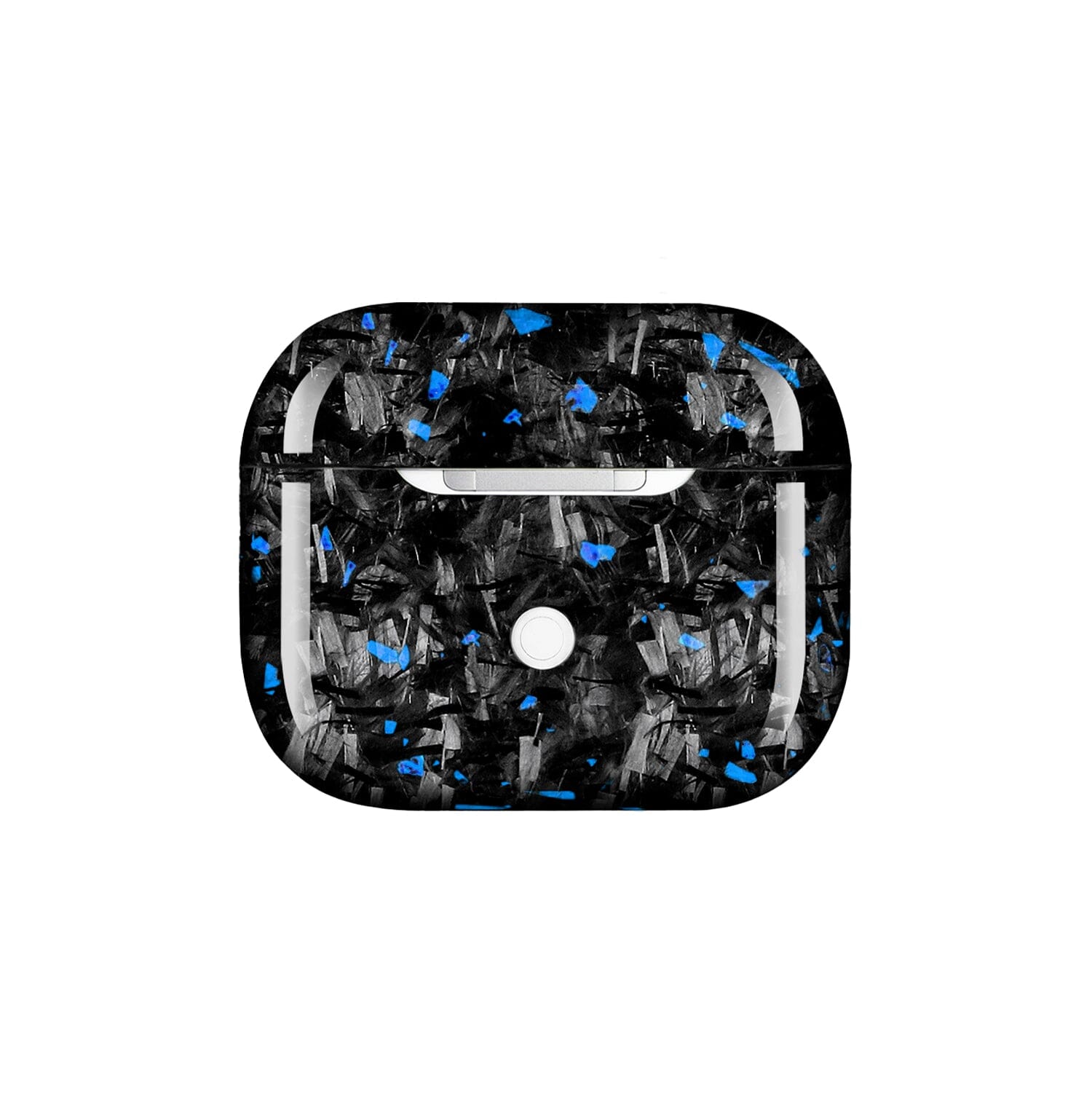 Apple AirPods | Blue Flake Real Forged Carbon Fiber Case - AutorDeIdeas