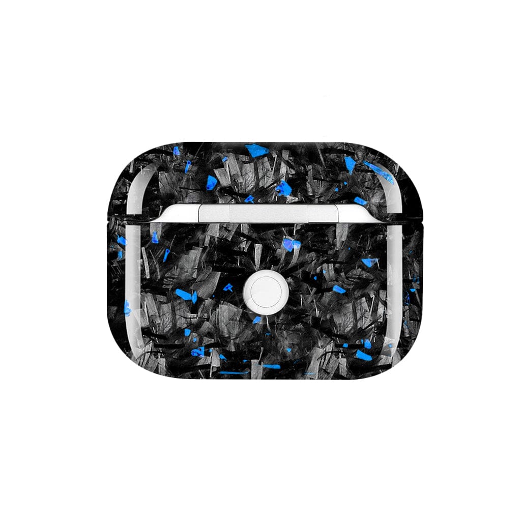 Apple AirPods | Blue Flake Real Forged Carbon Fiber Case - AutorDeIdeas
