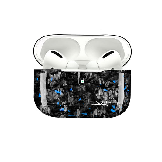 Apple AirPods | Blue Flake Real Forged Carbon Fiber Case - AutorDeIdeas