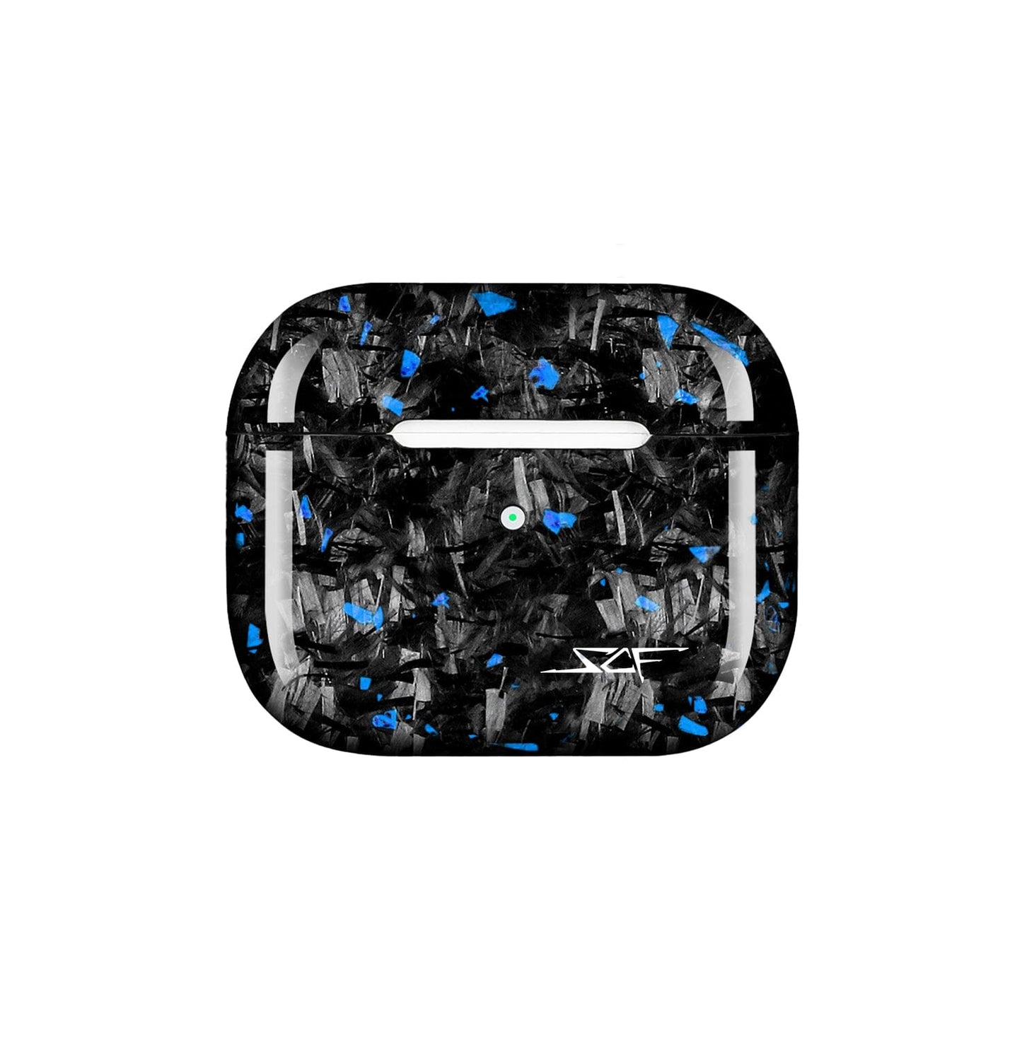 Apple AirPods | Blue Flake Real Forged Carbon Fiber Case - AutorDeIdeas