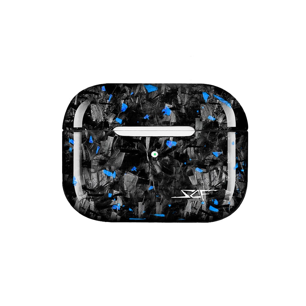 Apple AirPods | Blue Flake Real Forged Carbon Fiber Case - AutorDeIdeas