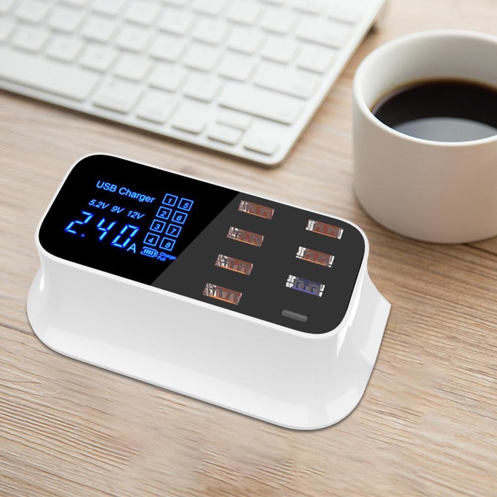 Multi - Port USB Charger Station Type C - AutorDeIdeas