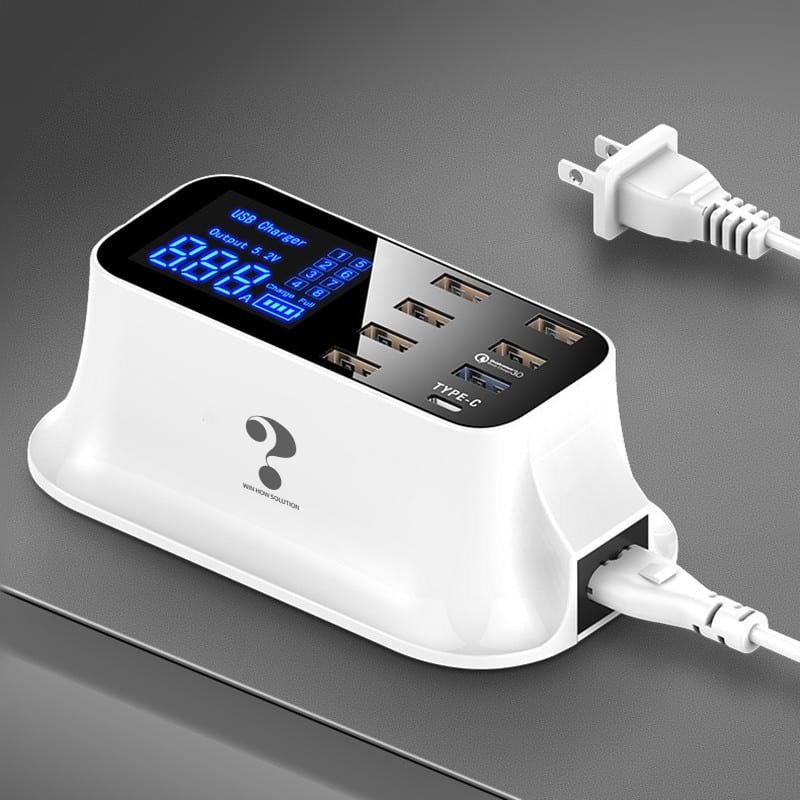 Multi - Port USB Charger Station Type C - AutorDeIdeas